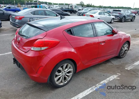 2013 Hyundai Veloster Base W/Gray from USA, damaged, VIN KMHTC6ADXDU092804